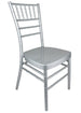 Chivari Silver Aluminum Chiavari Chair CCAS-AX-T