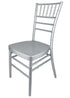 Chivari Silver Aluminum Chiavari Chair CCAS-AX-T