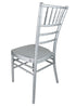 Chivari Silver Aluminum Chiavari Chair CCAS-AX-T