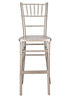 Chivari Sparkling Silver Champagne ToughWood™ Chiavari Barstool BCWCHSSP-AX-T