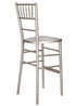 Chivari Sparkling Silver Champagne ToughWood™ Chiavari Barstool BCWCHSSP-AX-T