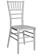 Chivari Silver Resin Steel Skeleton™ Chiavari Chair CCRS-STEEL-AX-T