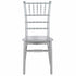 Chivari Silver BasicResin™ Chiavari Chair CCPS-SG-T
