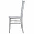 Chivari Silver BasicResin™ Chiavari Chair CCPS-SG-T