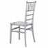 Chivari Silver BasicResin™ Chiavari Chair CCPS-SG-T