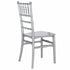 Chivari Silver BasicResin™ Chiavari Chair CCPS-SG-T
