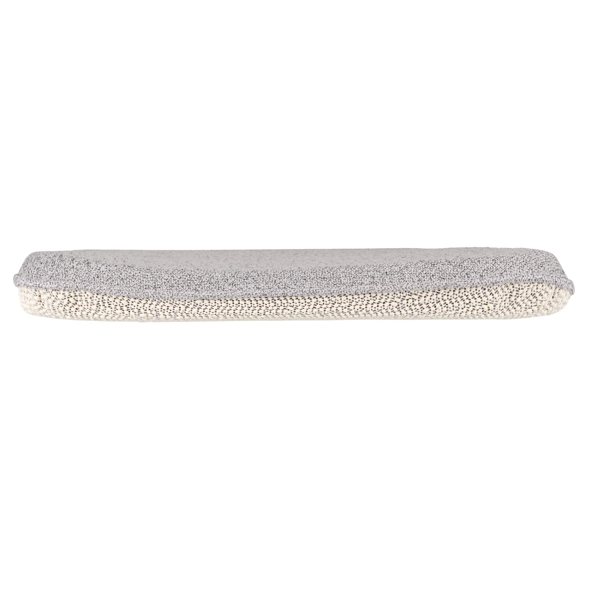 Chivari Silver 1.2" Thick Cushion for Sophia Ghost Chair with SlipNot™ Technology CUSHSPH-SVR-A