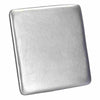 Chivari Silver 1.75" Vinyl Panel Cushion with SlipNot™ Technology for Clear Folding Chair CUSHPANVIN-FLD-SLV-AX