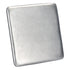 Chivari Silver 1.75" Vinyl Panel Cushion with SlipNot™ Technology for Clear Folding Chair CUSHPANVIN-FLD-SLV-AX