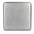 Chivari Silver 1.75" Vinyl Panel Cushion with SlipNot™ Technology for Clear Folding Chair CUSHPANVIN-FLD-SLV-AX