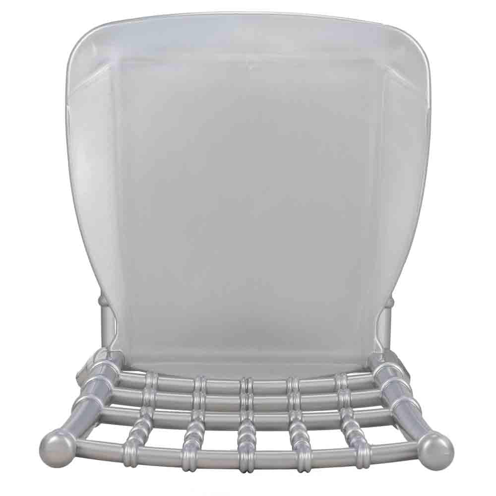 Chivari Silver BasicResin™ Chiavari Chair CCPS-v22-SG-T