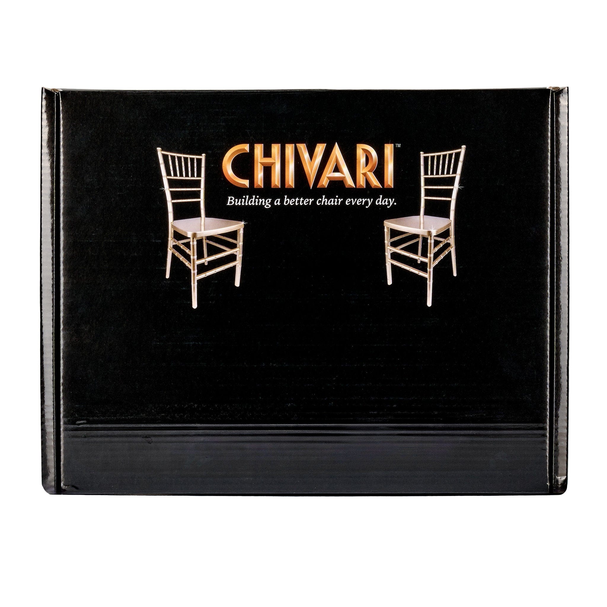 Chivari Sparkling Silver Champagne Mini Chiavari Chair 1:6 Scale Model CCRSCS-TY-AX