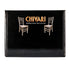 Chivari Sparkling Silver Champagne Mini Chiavari Chair 1:6 Scale Model CCRSCS-TY-AX