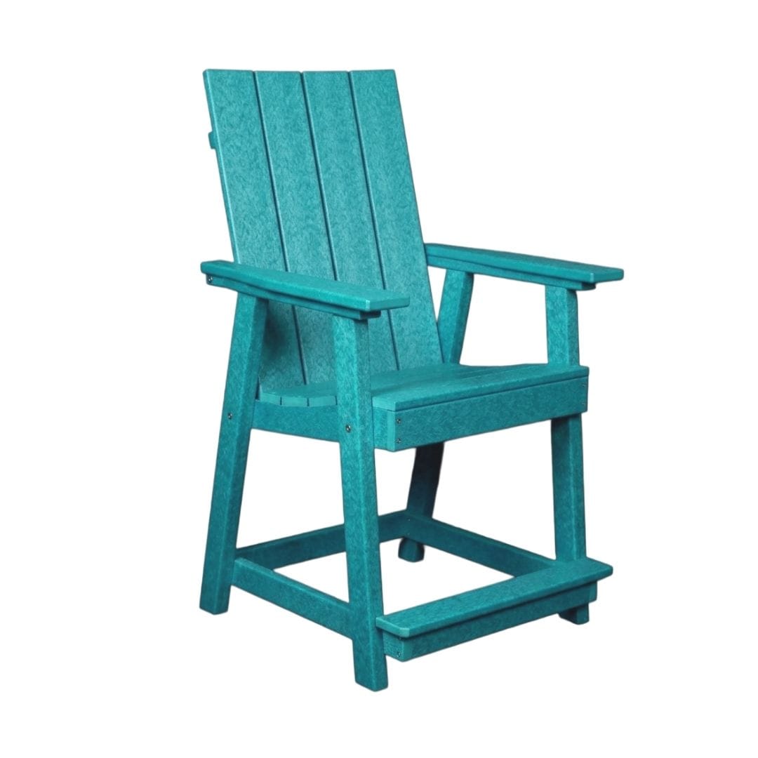 Solstice 24" Aruba Blue Solstice Montrose Counter Chair SLT-0202DC24-AB