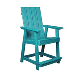24" Aruba Blue Solstice Montrose Counter Chair