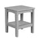 Solstice 23" Light Gray Solstice Mayfield End Table SLT-2120A-END23-LG
