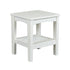 Solstice 23" White Solstice Mayfield End Table SLT-2120A-END23-WH
