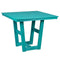Solstice 44" Square Aruba Blue Solstice Harlow Counter Table SLT-4444C-P1HW36-AB