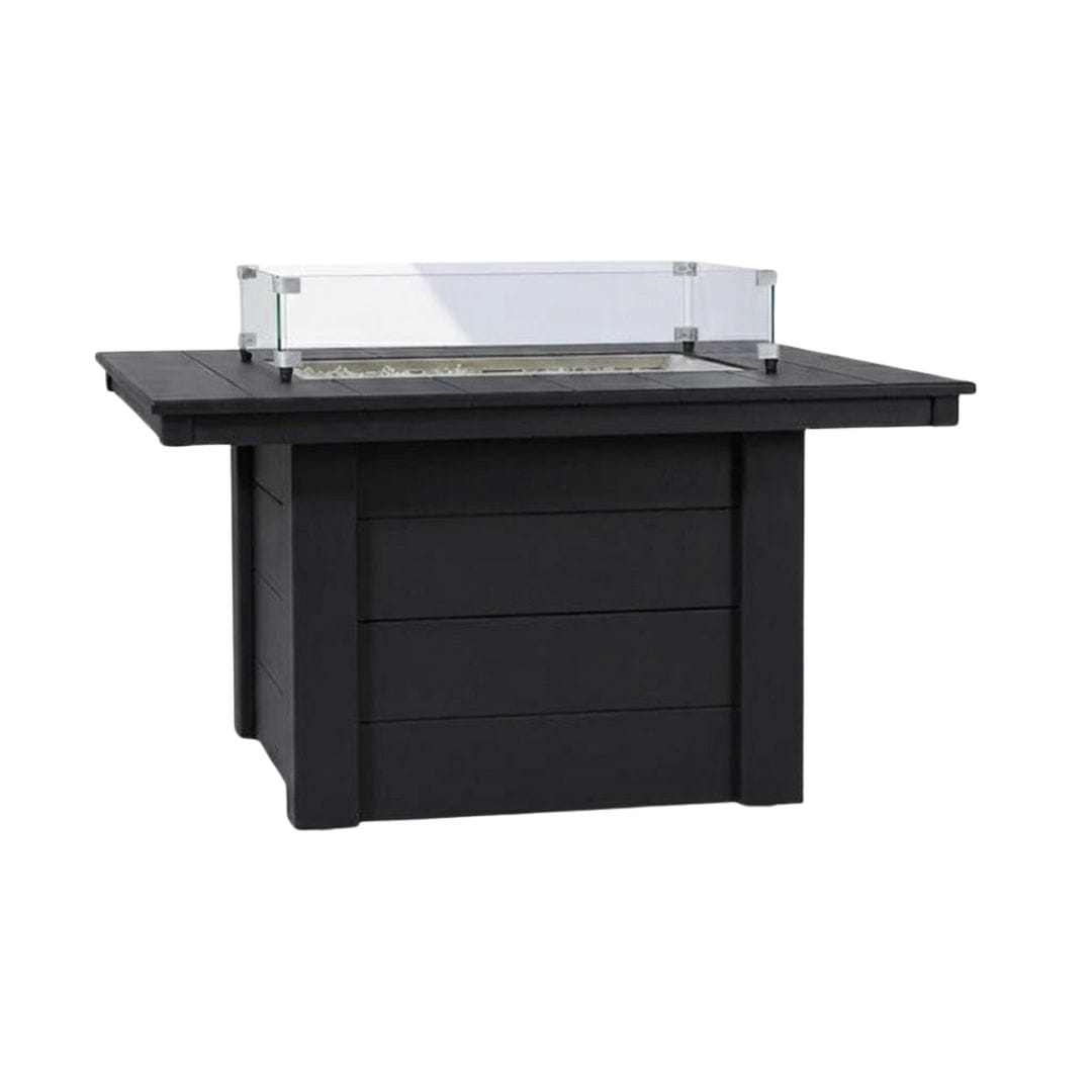 Solstice 24" Rectangle Black Solstice Preston Fire Table SLT-FP24-3444C-BK