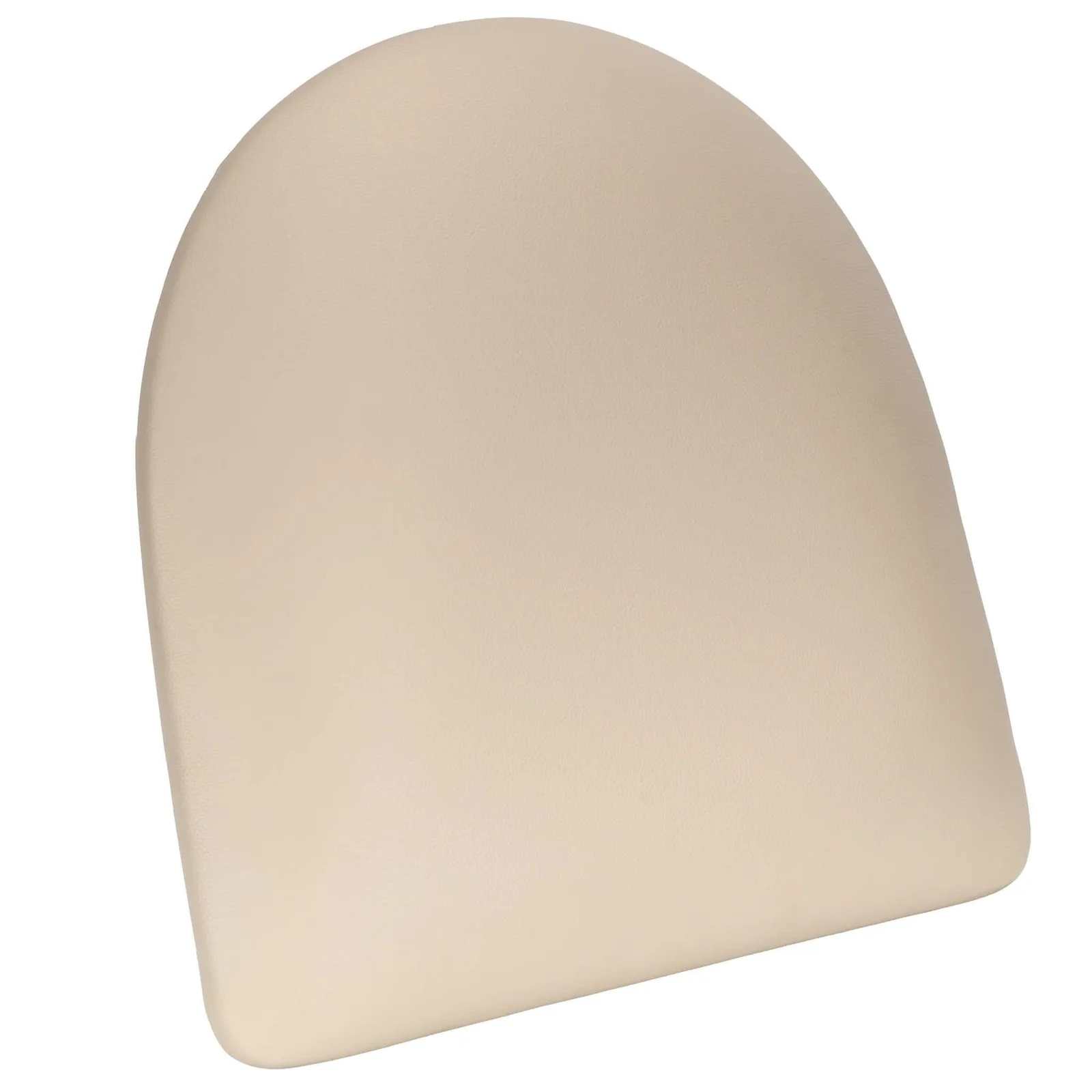 Chivari Replacement Light Gray Vinyl Chair Seat for Metal Restaurant Ladder Back Chairs SLVLGY-ZF