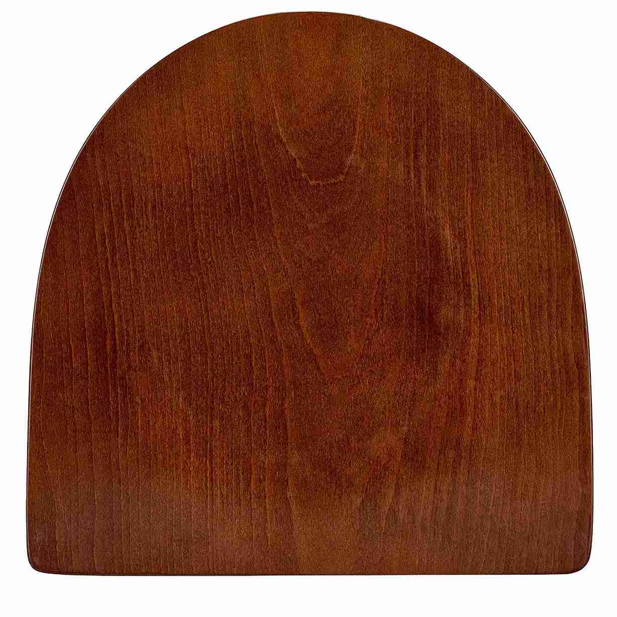 Chivari Replacement Dark Wood Chair Seat for Metal Restaurant Ladder Back Chairs SLWDW-ZF