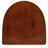 Chivari Replacement Dark Wood Chair Seat for Metal Restaurant Ladder Back Chairs SLWDW-ZF