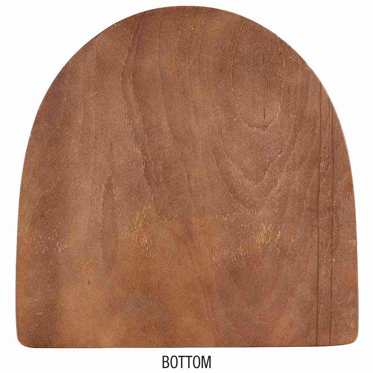 Chivari Replacement Dark Wood Chair Seat for Metal Restaurant Ladder Back Chairs SLWDW-ZF