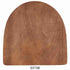 Chivari Replacement Dark Wood Chair Seat for Metal Restaurant Ladder Back Chairs SLWDW-ZF