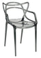 Chivari Smoke Resin Orbit Chair CSRSM-ZG-T