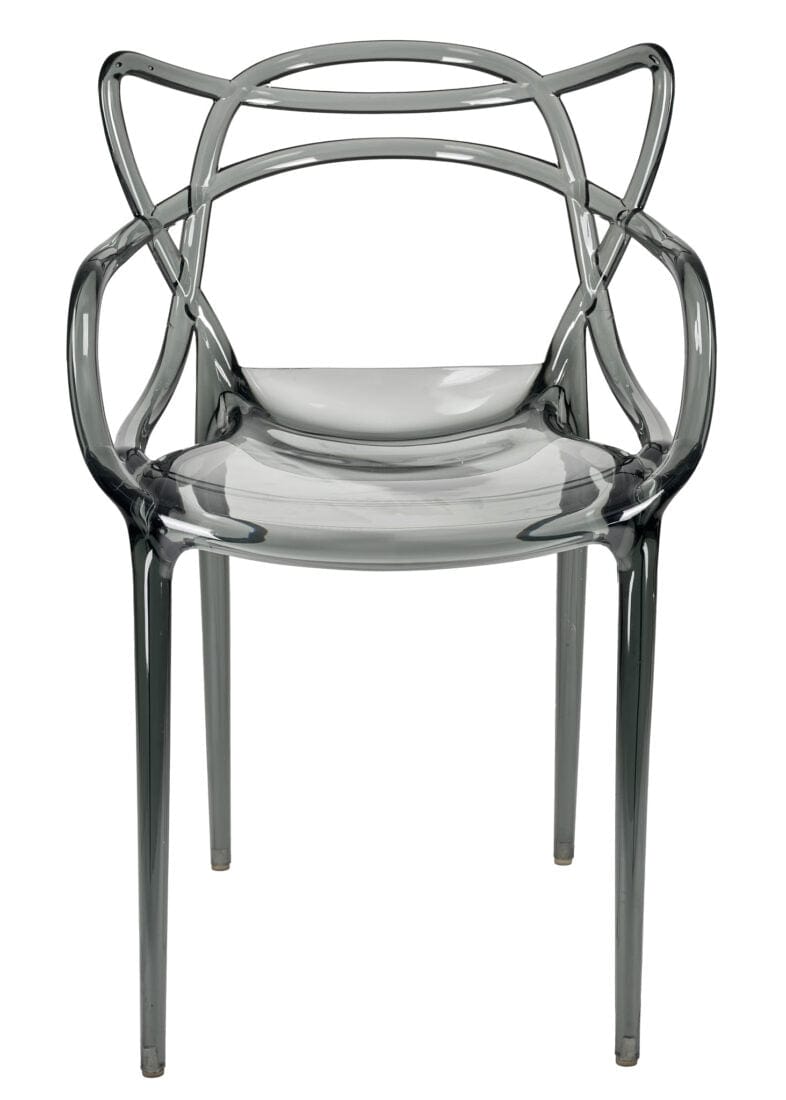 Chivari Smoke Resin Orbit Chair CSRSM-ZG-T