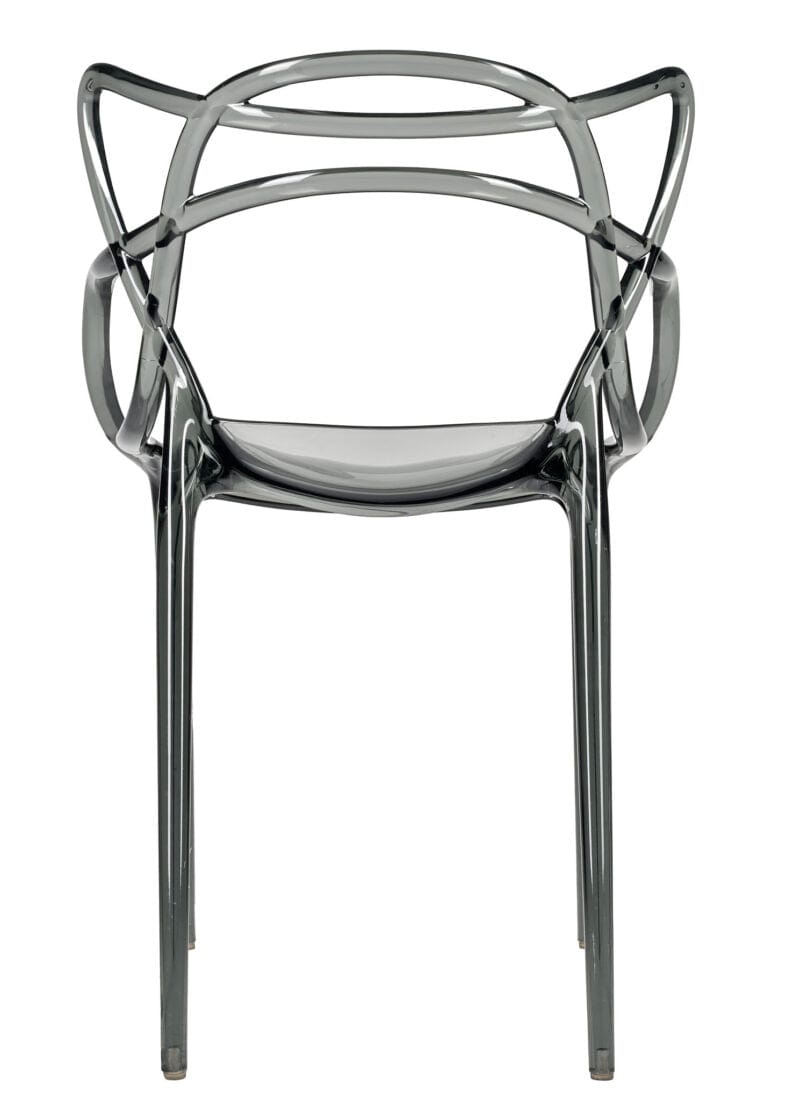 Chivari Smoke Resin Orbit Chair CSRSM-ZG-T