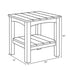Solstice 23" Brown Solstice Mayfield End Table SLT-2120A-END23-BR