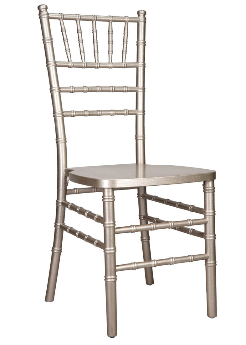 Chivari Sparkling Silver Champagne ToughWood™ Chiavari Chair CCWCHSSP-AX-T