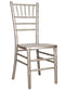 Chivari Sparkling Silver Champagne ToughWood™ Chiavari Chair CCWCHSSP-AX-T