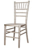 Chivari Sparkling Silver Champagne ToughWood™ Chiavari Chair CCWCHSSP-AX-T