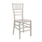 Chivari Sparkling Silver Champagne ToughResin™ Chiavari Chair CCRCHSSP-MONO-AX-T