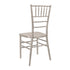 Sparkling Silver Champagne Resin Steel Skeleton™ Chiavari Chair
