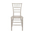 Chivari Sparkling Silver Champagne Resin Steel Skeleton™ Chiavari Chair CCRCHSSP-STEEL-AX-T