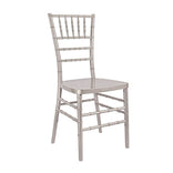 Sparkling Silver Champagne Resin Steel Skeleton™ Chiavari Chair