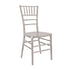 Sparkling Silver Champagne Resin Steel Skeleton™ Chiavari Chair