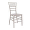 Chivari Sparkling Silver Champagne Resin Steel Skeleton™ Chiavari Chair CCRCHSSP-STEEL-AX-T