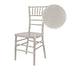 Chivari Sparkling Silver Champagne Resin Steel Skeleton™ Chiavari Chair CCRCHSSP-STEEL-AX-T