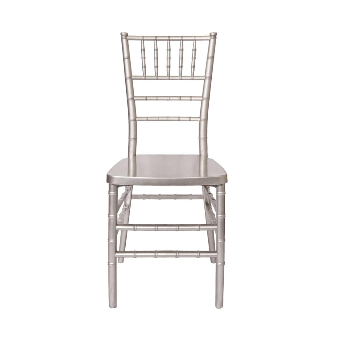 Chivari Sparkling Silver Champagne ToughResin™ Chiavari Chair CCRCHSSP-MONO-AX-T