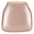Chivari Sparkling Rose Gold Vinyl Panel Back Chiavari Cushion with SlipNot™ Technology CUSHPANVINRGS-CONT-AX-T
