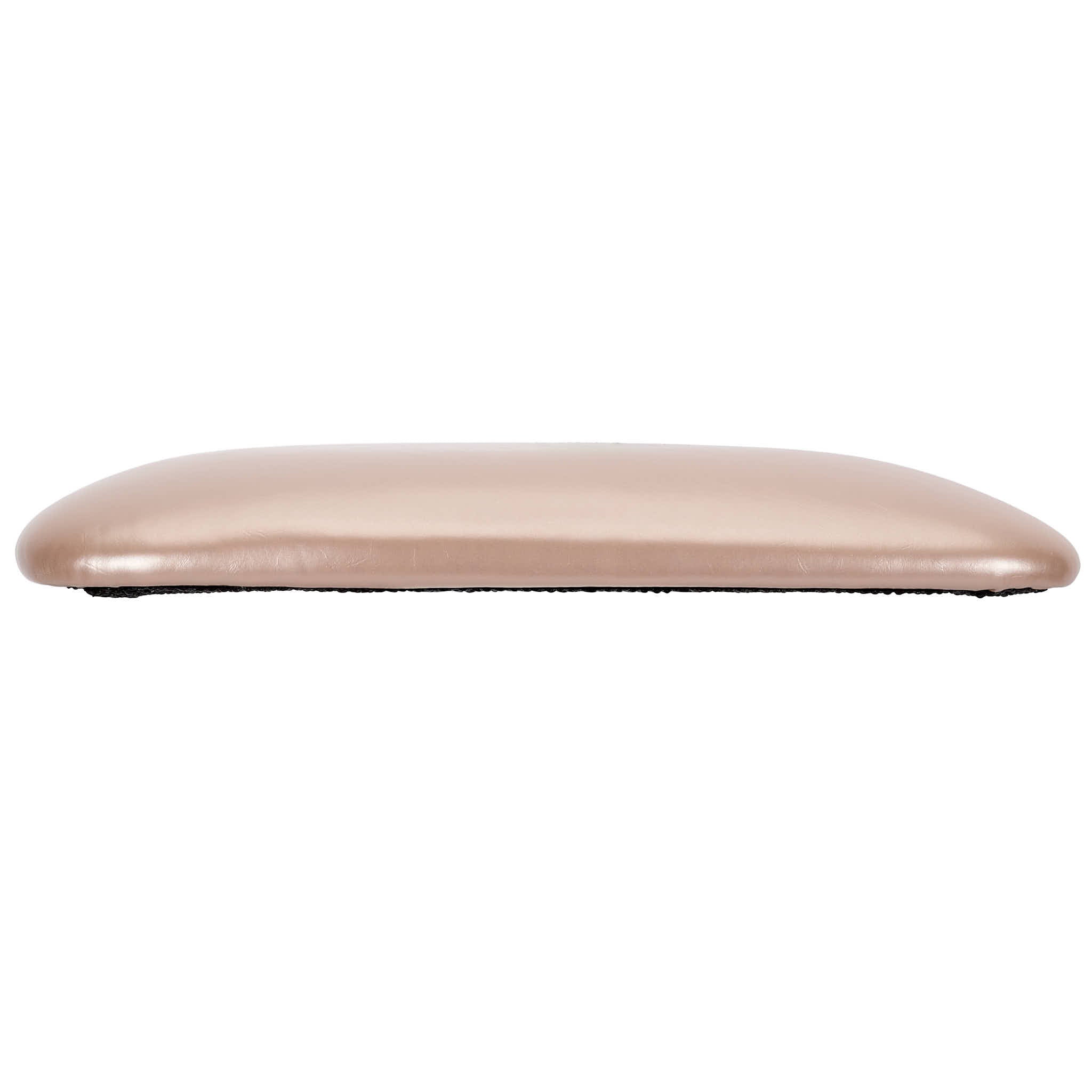Chivari Sparkling Rose Gold Vinyl Panel Back Chiavari Cushion with SlipNot™ Technology CUSHPANVINRGS-CONT-AX-T