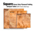 Chivari 72" x 72" (6 Foot) Square Heavy Duty Plywood Folding Table TPLYSQ72M-AX-T