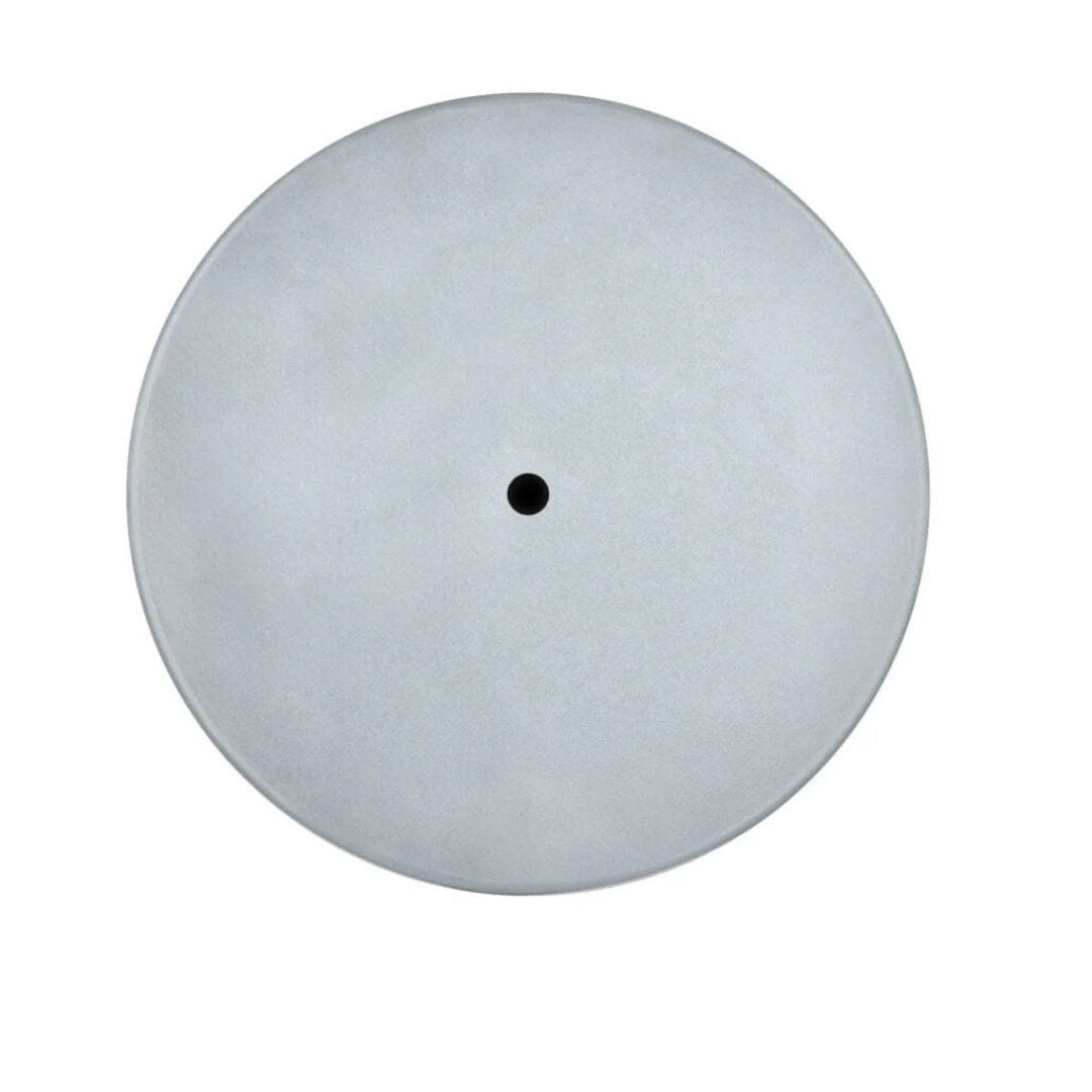 Chivari Black Polished Stanchion, Includes Weighted Base, Base Cover and Pole with Crown STANCHBLK-KT-AX