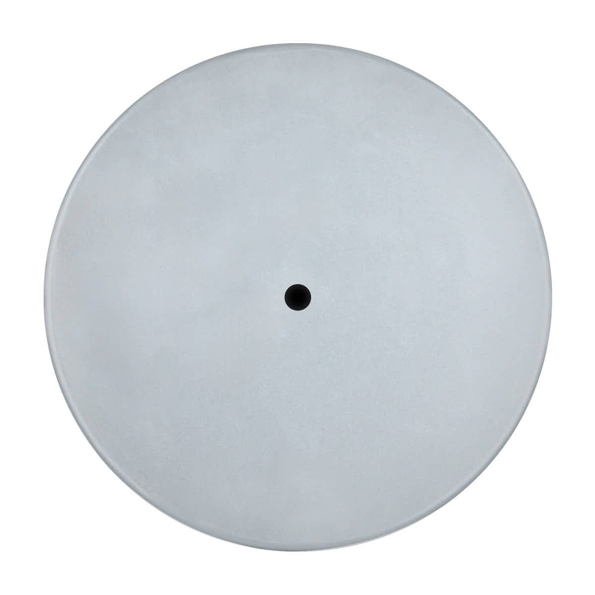 Chivari Black Polished Stanchion, Includes Weighted Base, Base Cover and Pole with Crown STANCHBLK-KT-AX