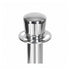 Chivari Chrome Polished Stanchion, Includes Weighted Base, Base Cover and Pole with Crown STANCHCRM-KT-AX