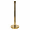 Chivari Gold Polished Stanchion, Includes Weighted Base, Base Cover and Pole with Crown STANCHGLD-KT-AX